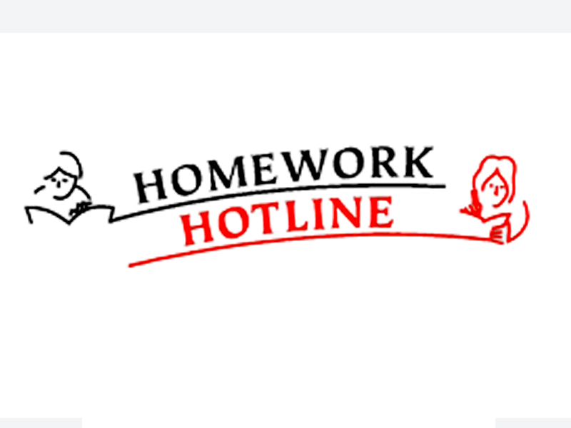 Homework hotline for student